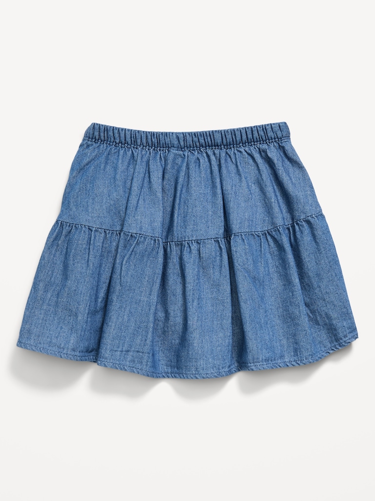 Jean Skort for Toddler Girls