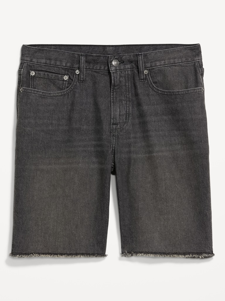 Slim Built-In Flex Jean Shorts-- 9-inch inseam