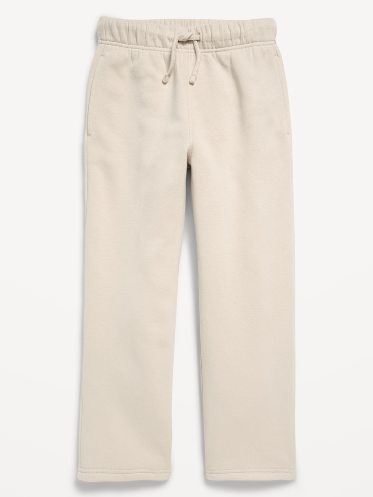 Straight Fleece Sweatpants for Boys
