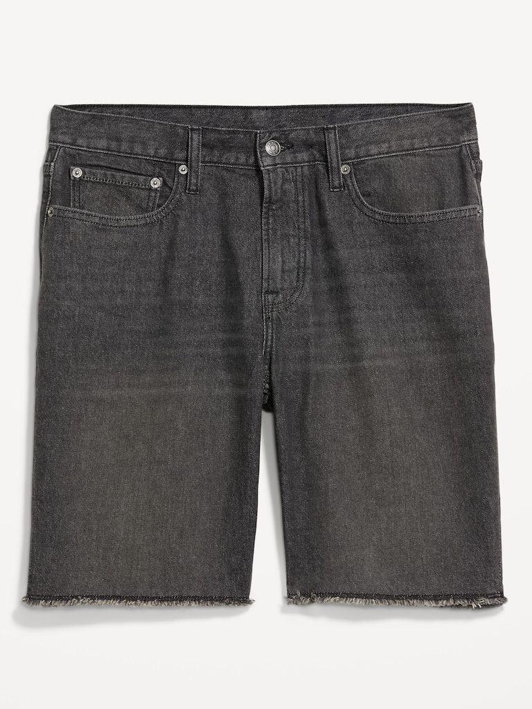 Slim Built-In Flex Jean Shorts-- 9-inch inseam
