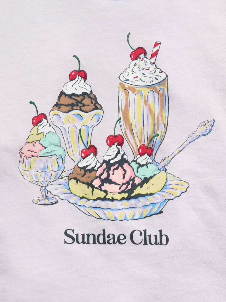 Short-Sleeve Graphic T-Shirt for Girls