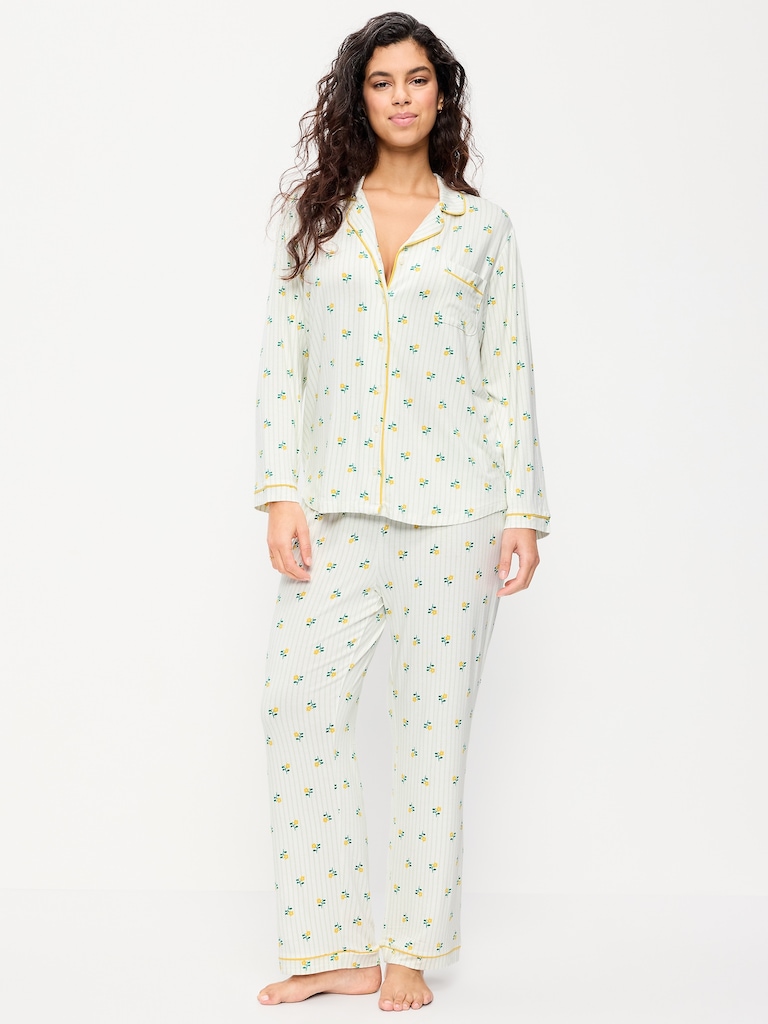 Sunday Sleep Knit Jersey Pant Set