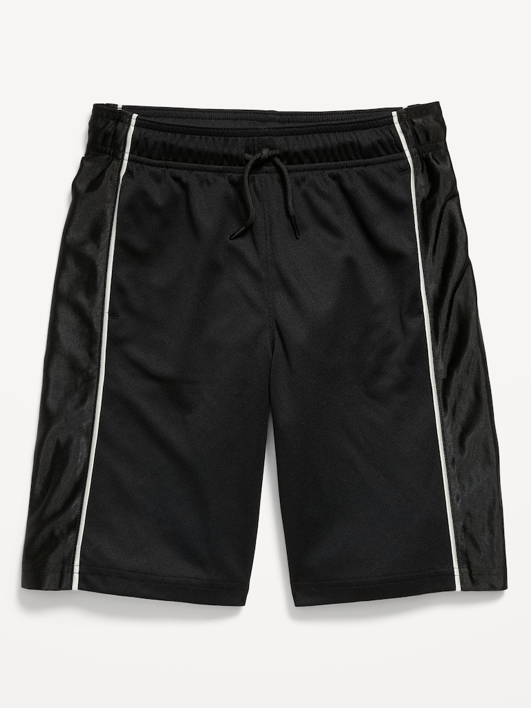 Below Knee Baggy Mesh Basketball Shorts for Boys
