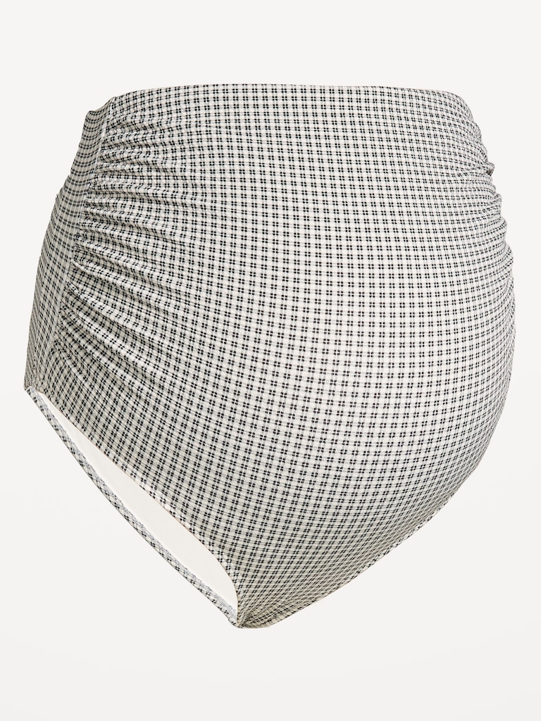 Maternity High-Waisted Swim Bottoms