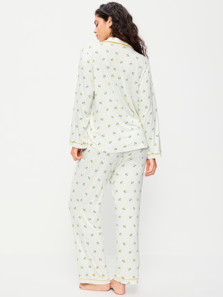 Sunday Sleep Knit Jersey Pant Set