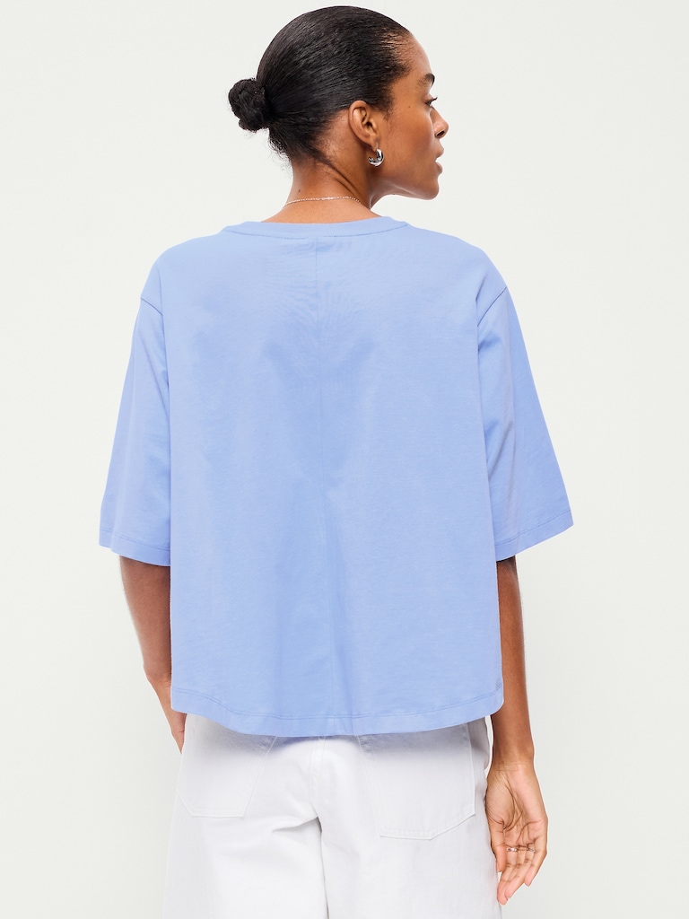 Short-Sleeve Trapeze T-Shirt