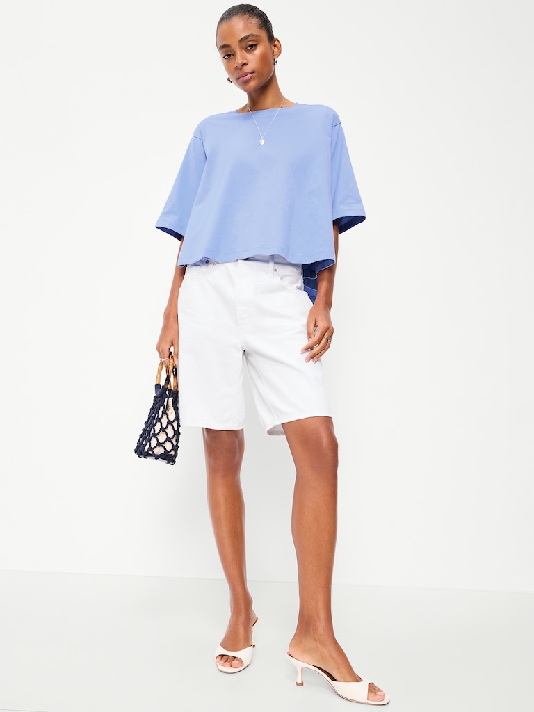 Short-Sleeve Trapeze T-Shirt