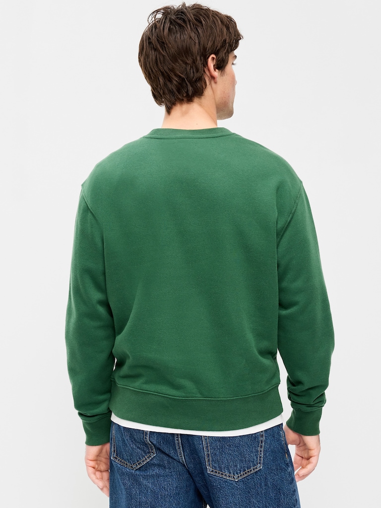 Loose Rotation Crew-Neck Sweatshirt