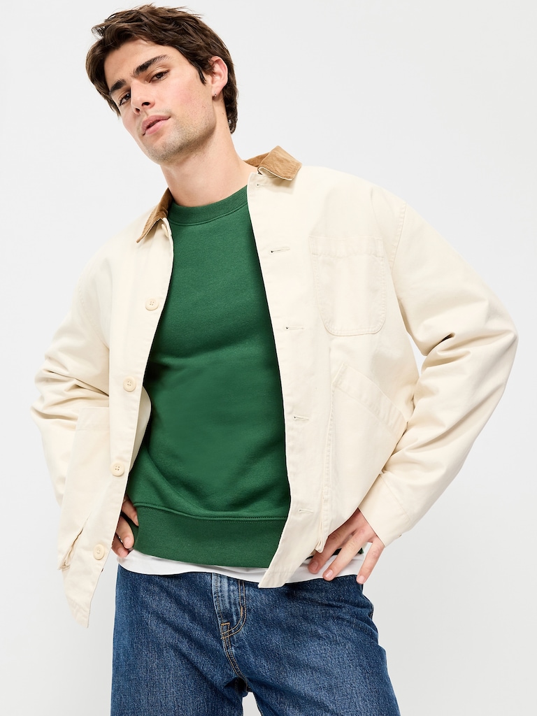 Loose Rotation Crew-Neck Sweatshirt