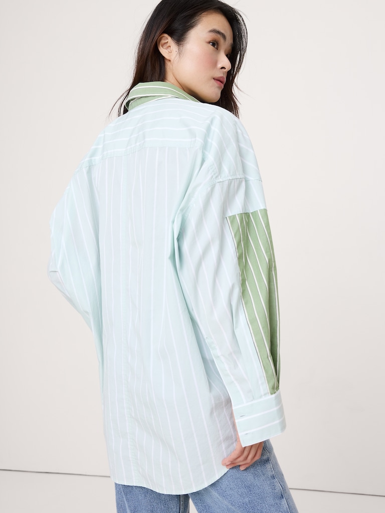 The Oversized Patchwork Shirt