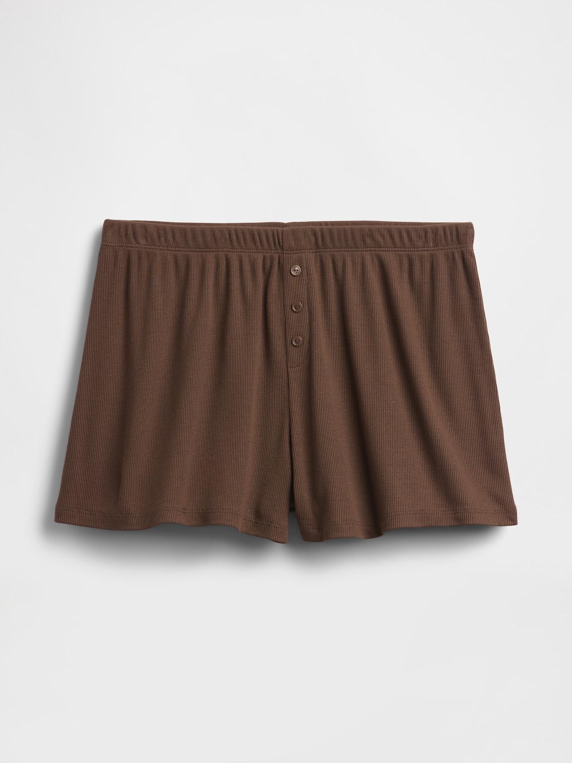 Mini Rib Relaxed PJ Shorts