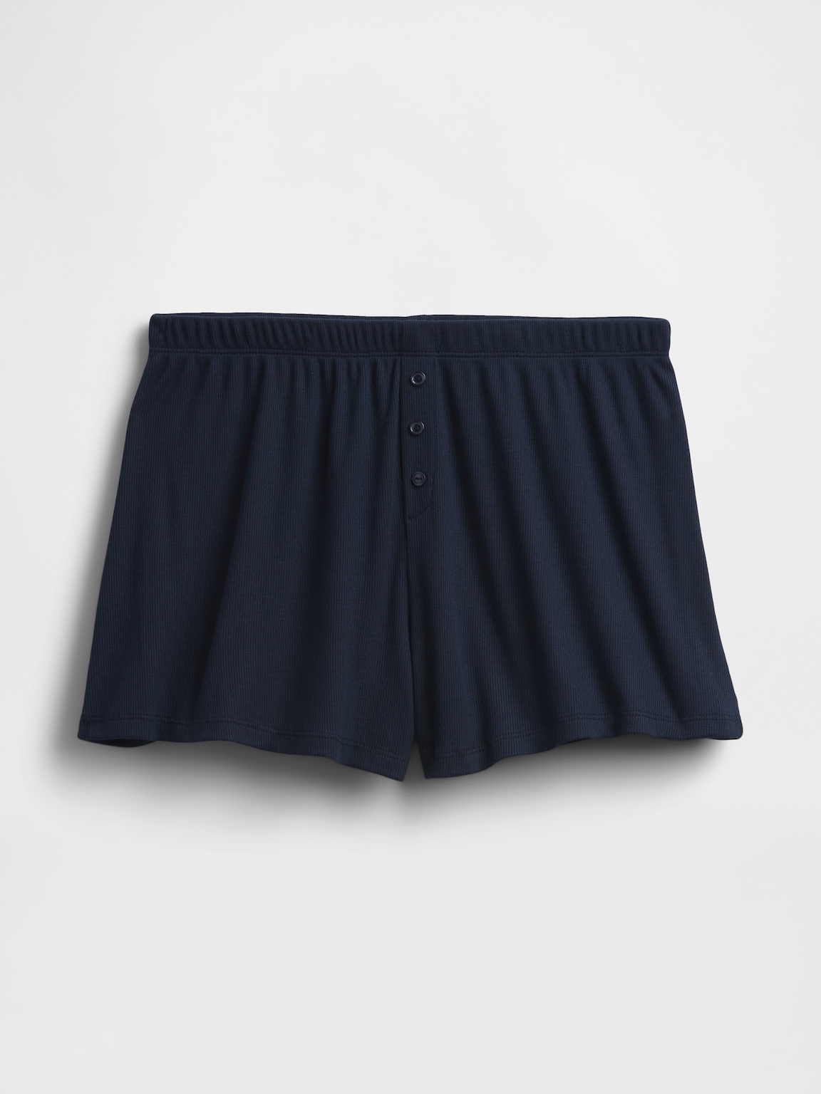 Mini Rib Relaxed PJ Shorts