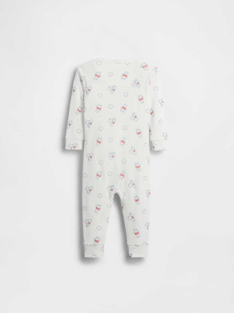 Baby Winnie The Pooh Organic Cotton One-Piece