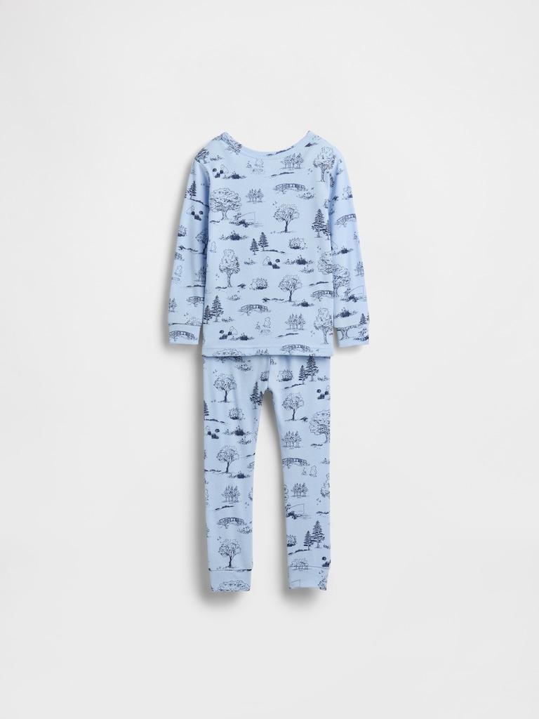 Baby & Toddler Winnie The Pooh Organic Brushed Cotton PJ Set