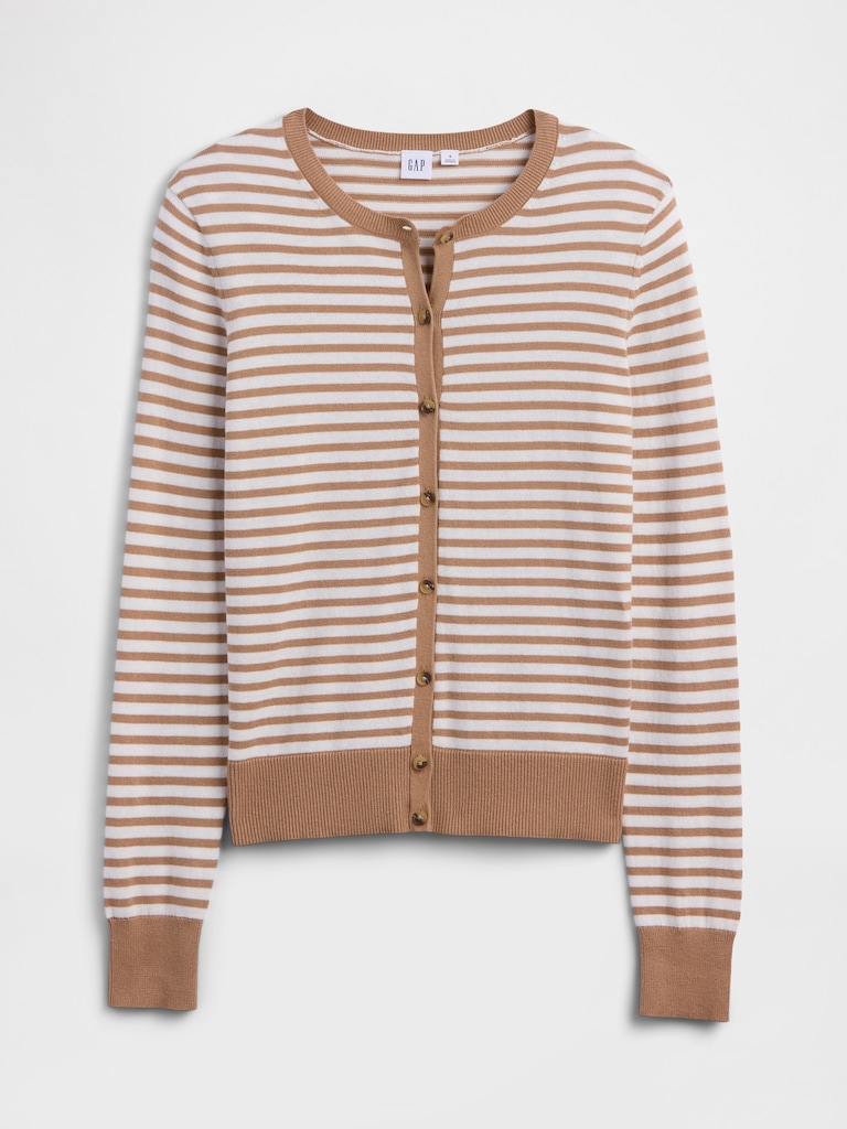 Crewneck Cardigan