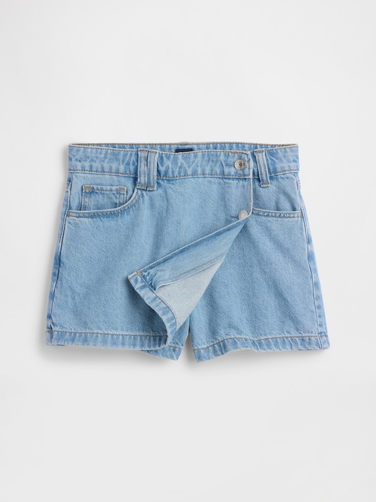 Kids Denim Skort