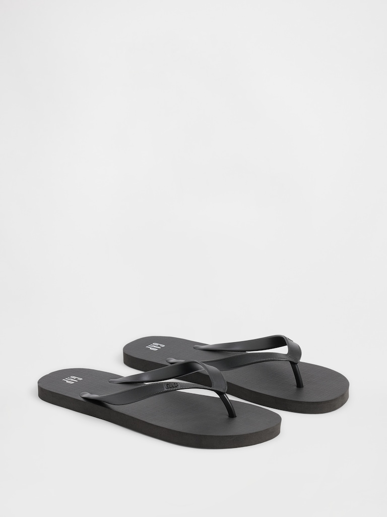 Gap Logo Flip Flops