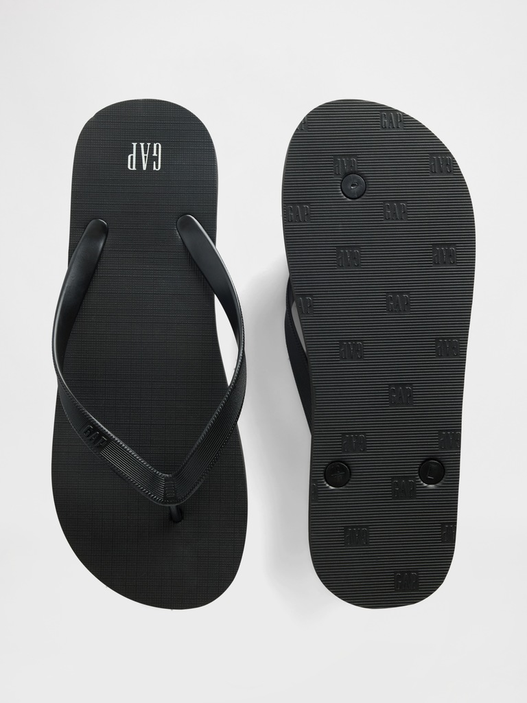 Gap Logo Flip Flops