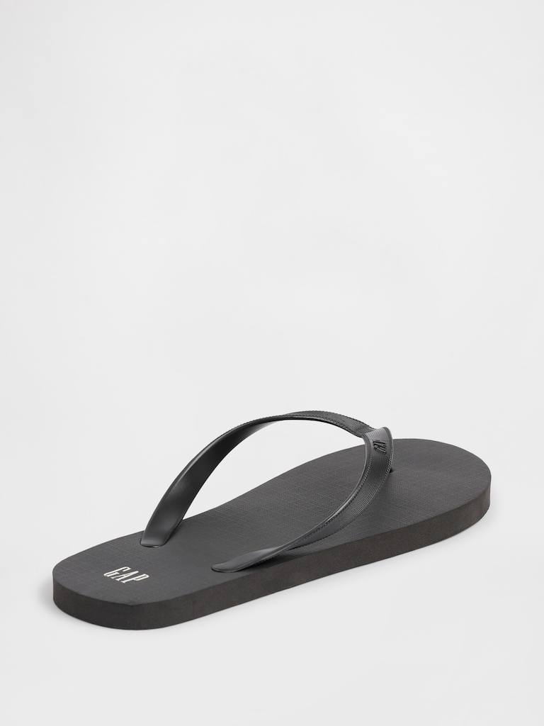 Gap Logo Flip Flops