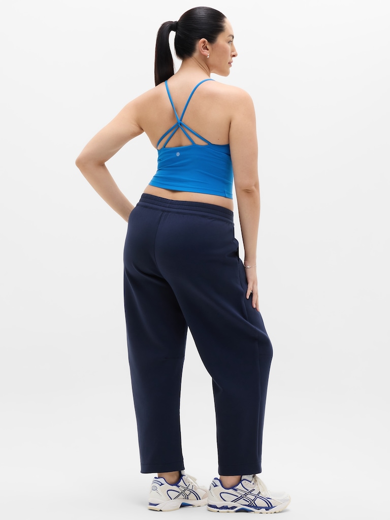 Form Knit Mid Rise Barrel Pant