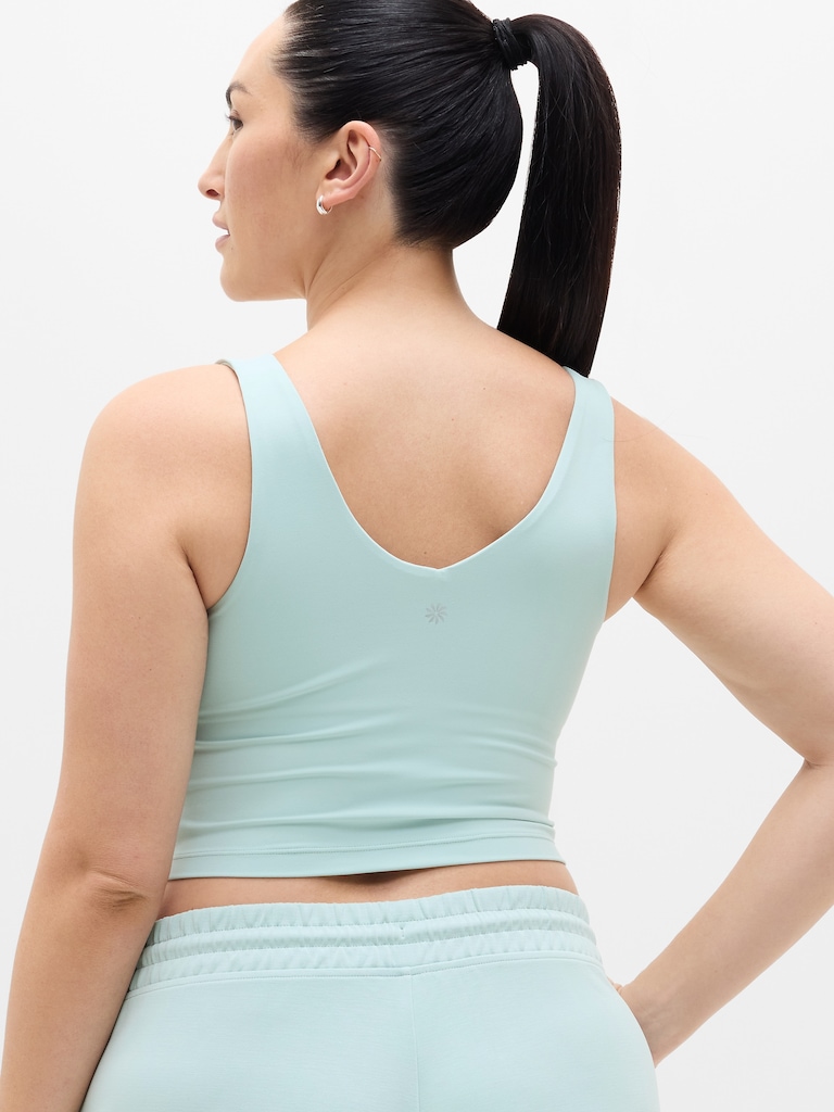 Transcend V-Neck Crop Sports Bra D-DD