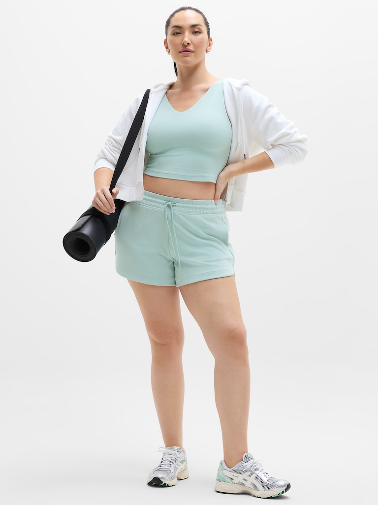 Transcend V-Neck Crop Sports Bra D-DD