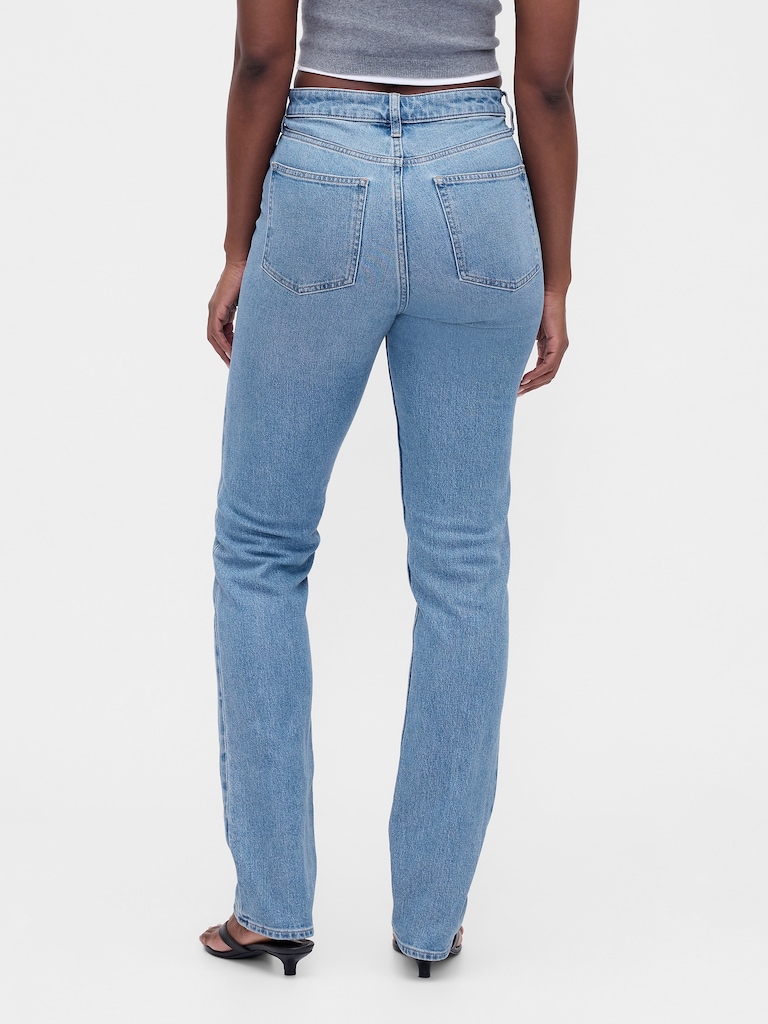 Curvy High Rise '90s Slim Straight Jeans