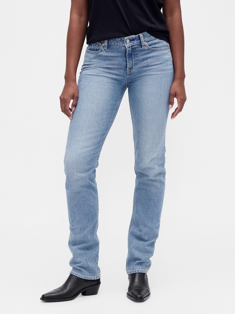 Curvy Low Rise '90s Slim Straight Jeans