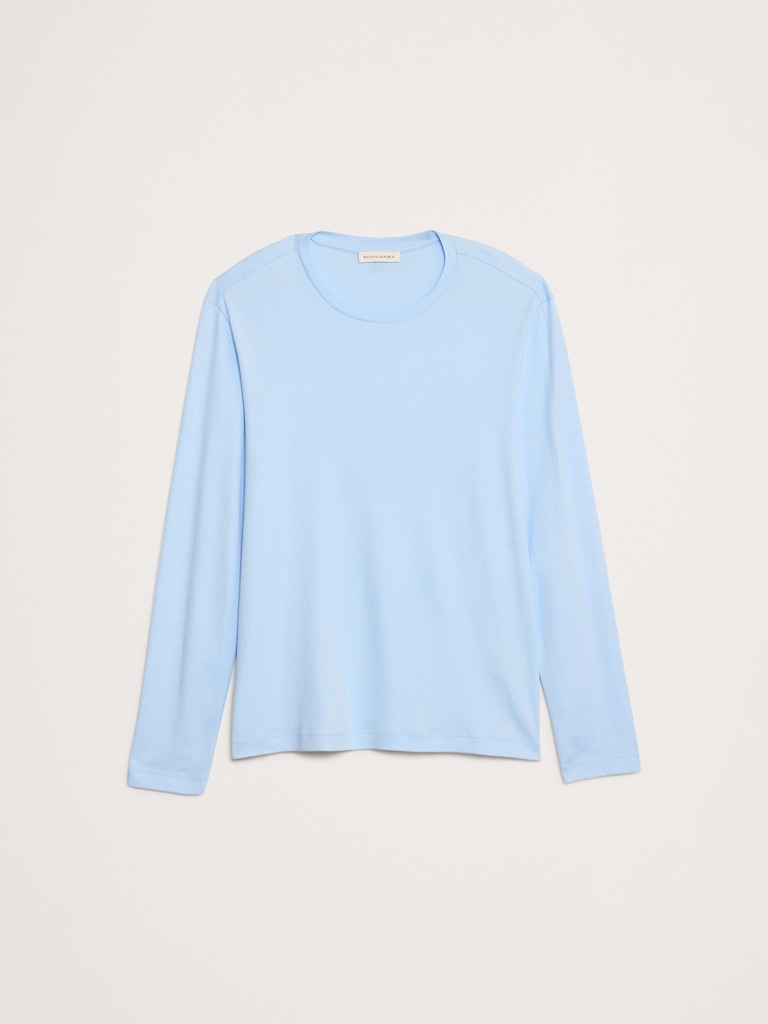 Luxury-Touch Long-Sleeve T-Shirt