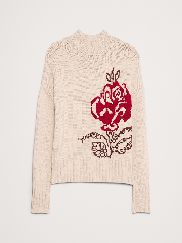 Chunky Cotton Tunic Sweater