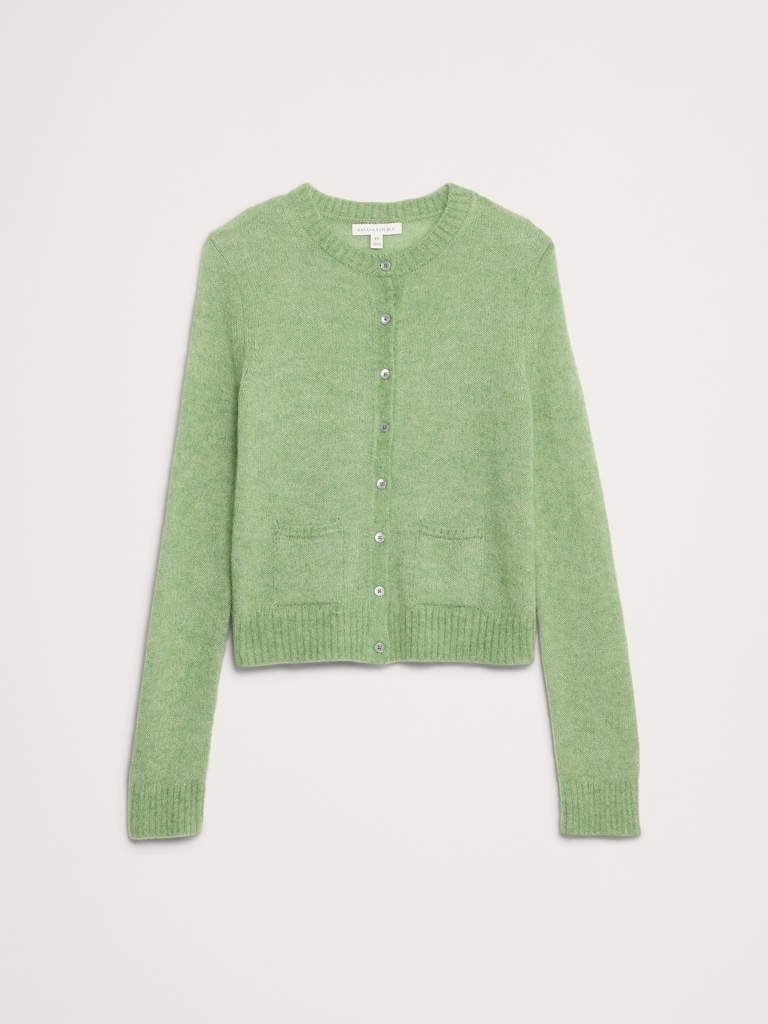 Italian Alpaca-Blend Cardigan