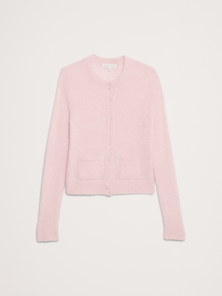 Italian Alpaca-Blend Cardigan