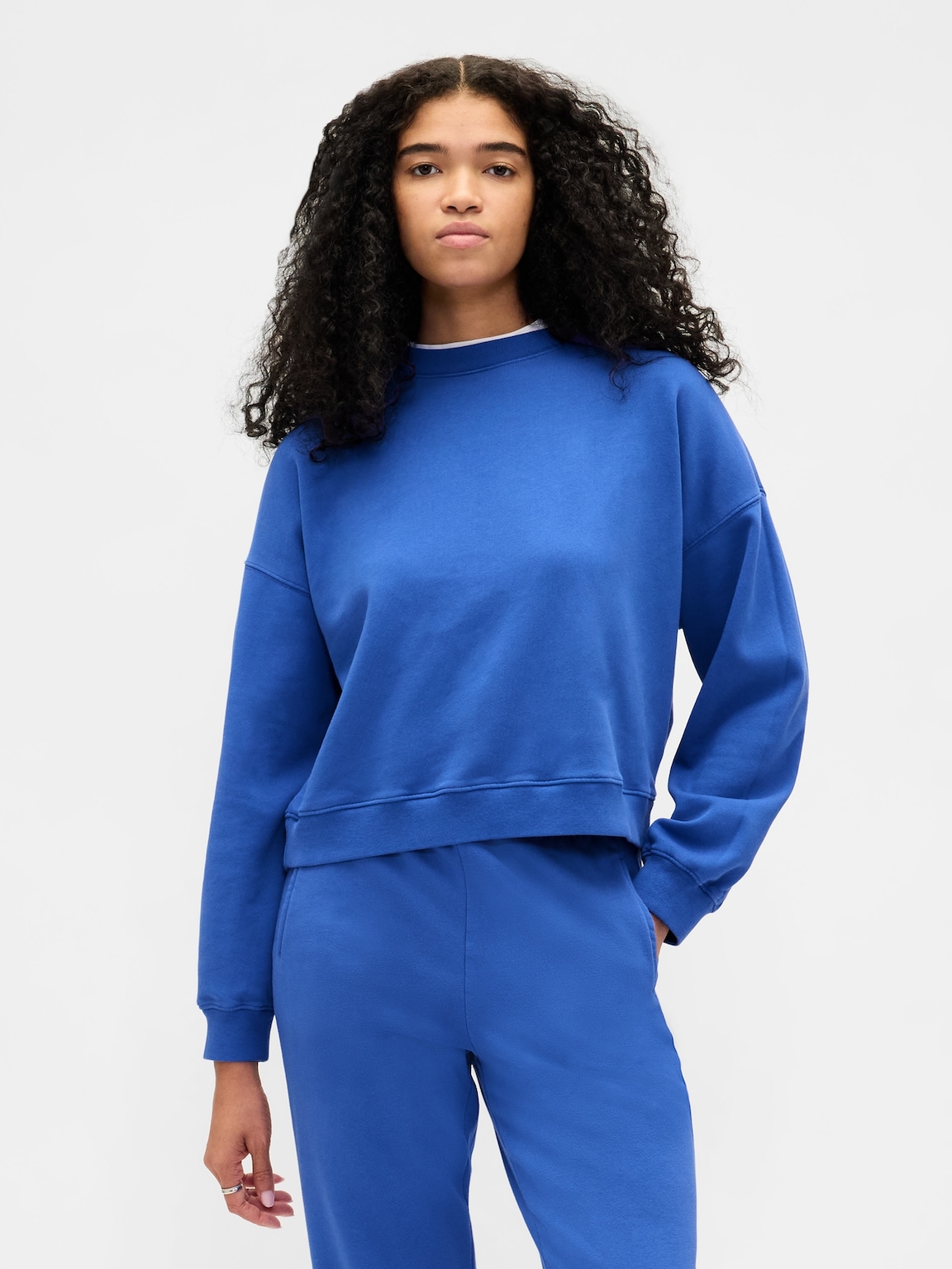 VintageSoft Wedge Crewneck Sweatshirt