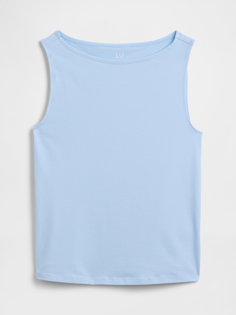 Boatneck Tank Top