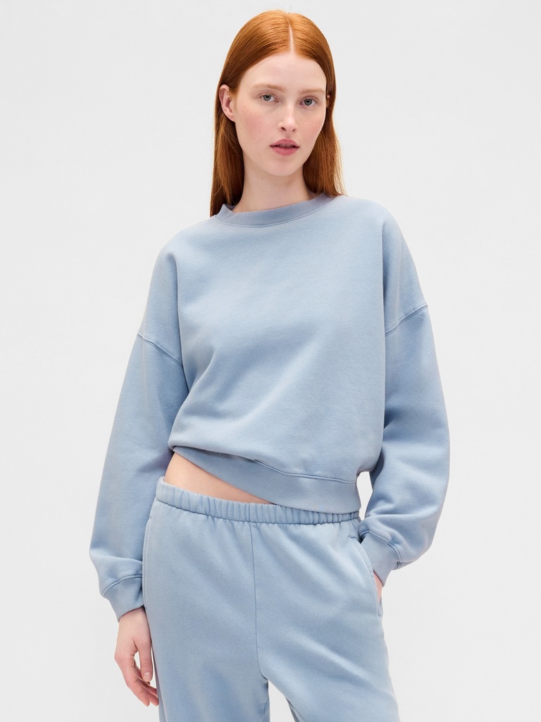 VintageSoft Wedge Crewneck Sweatshirt