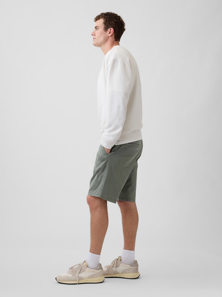 9" Essential Khaki Shorts