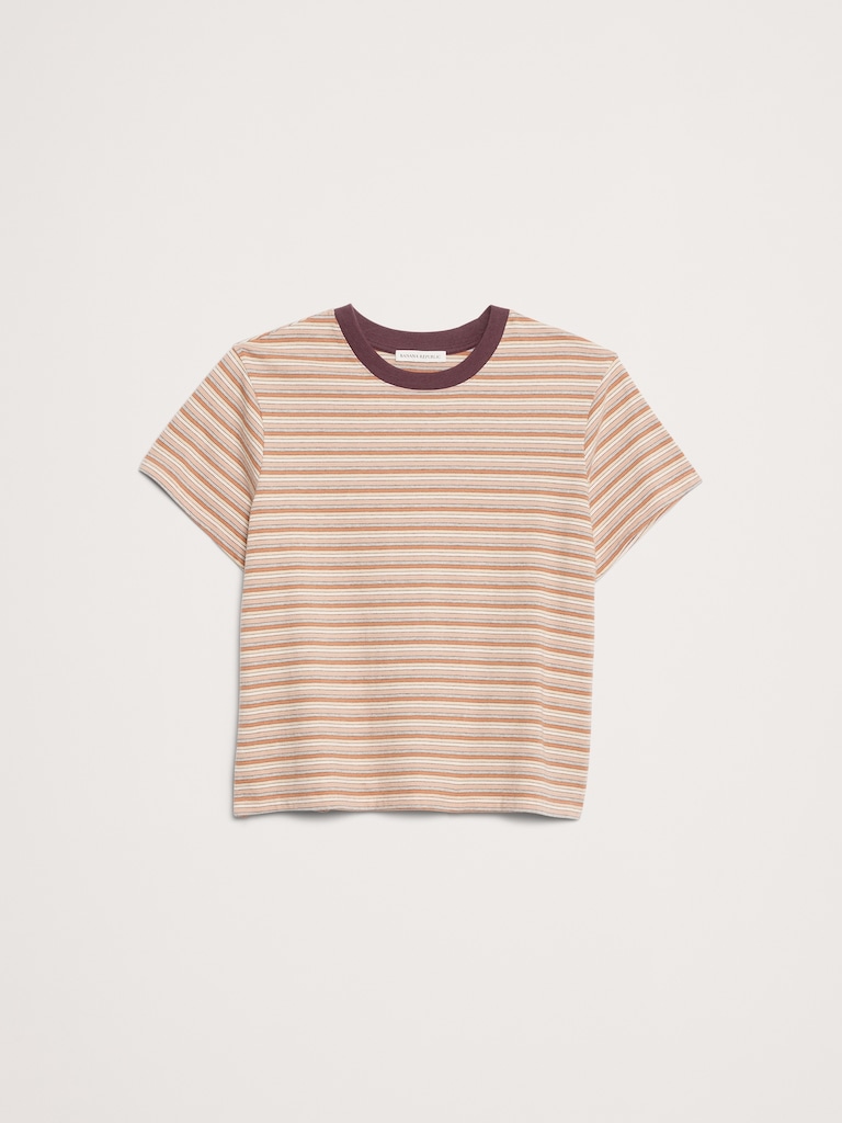 Vintage Cotton Crew-Neck T-Shirt
