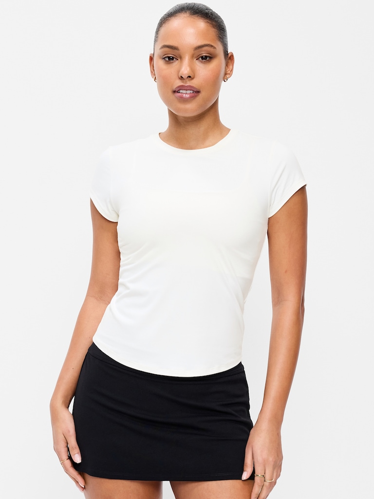 StudioSmooth Short-Sleeve Base Layer Top