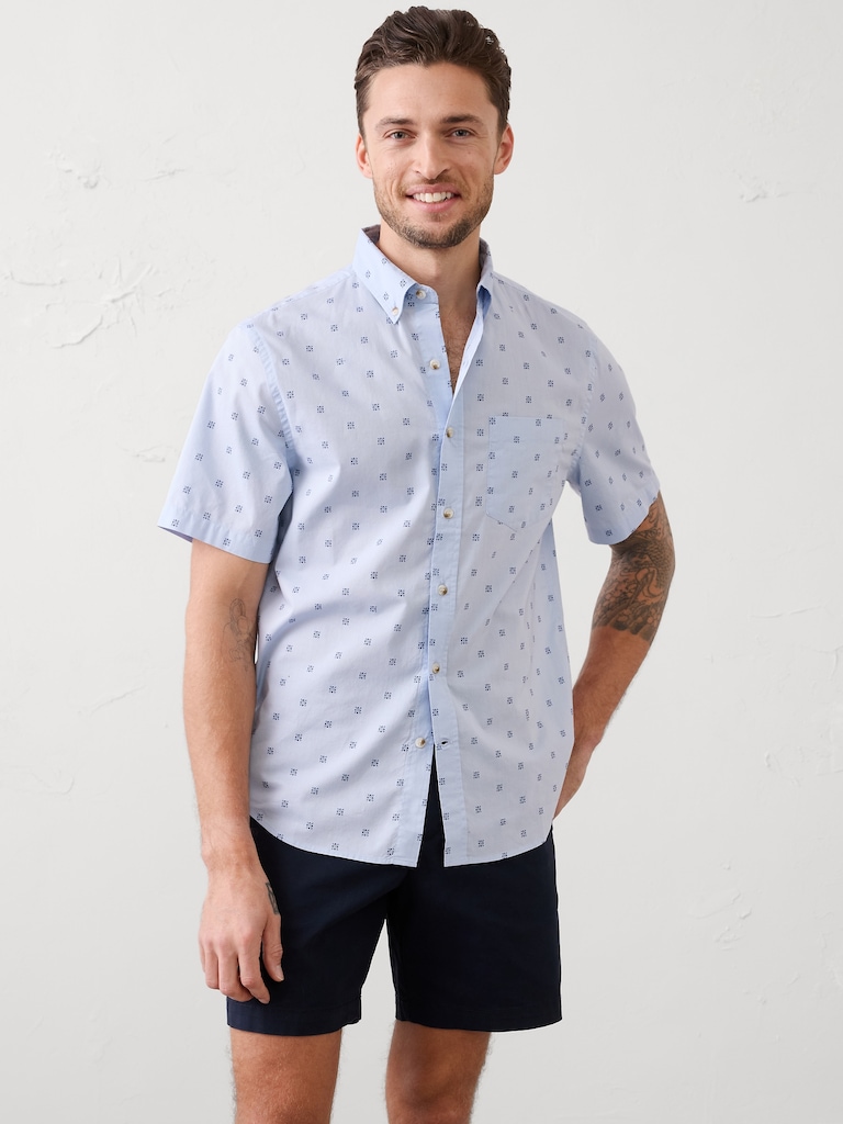 Slim-Fit Softwash Cotton Shirt