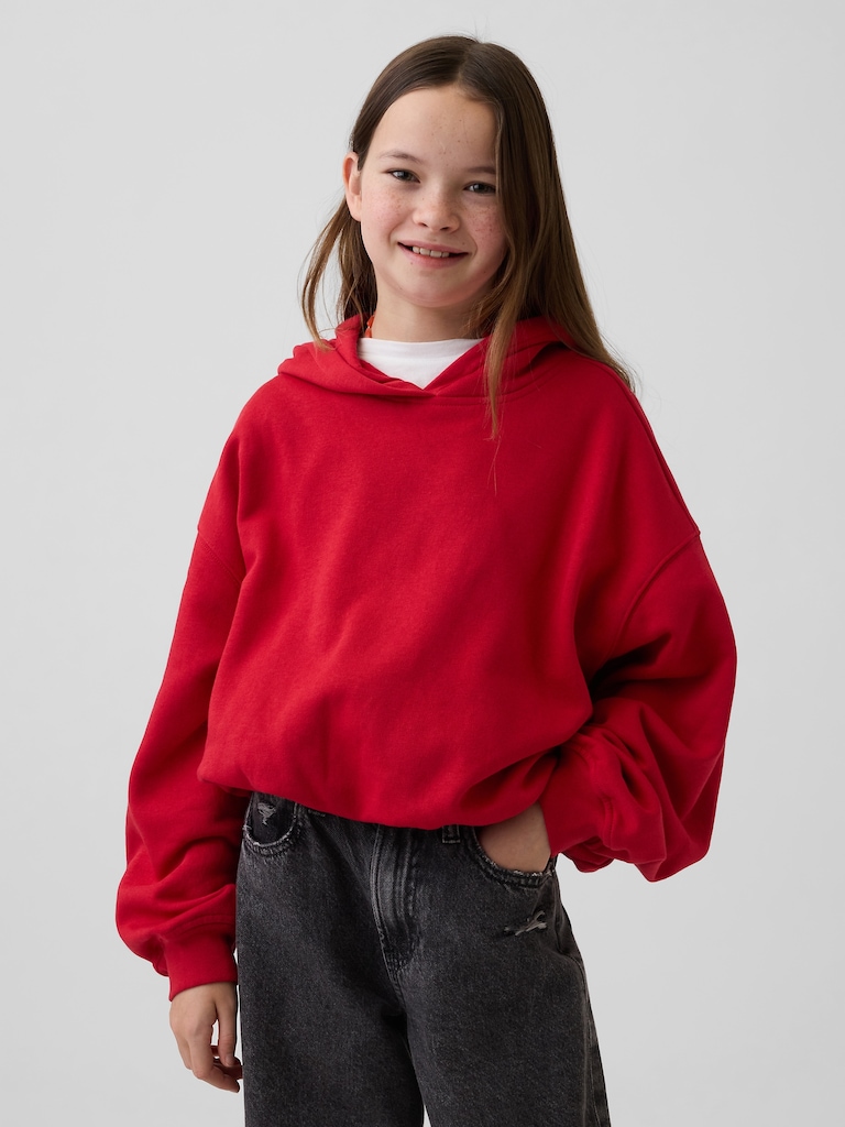 Kids VintageSoft Oversized Bubble Hoodie