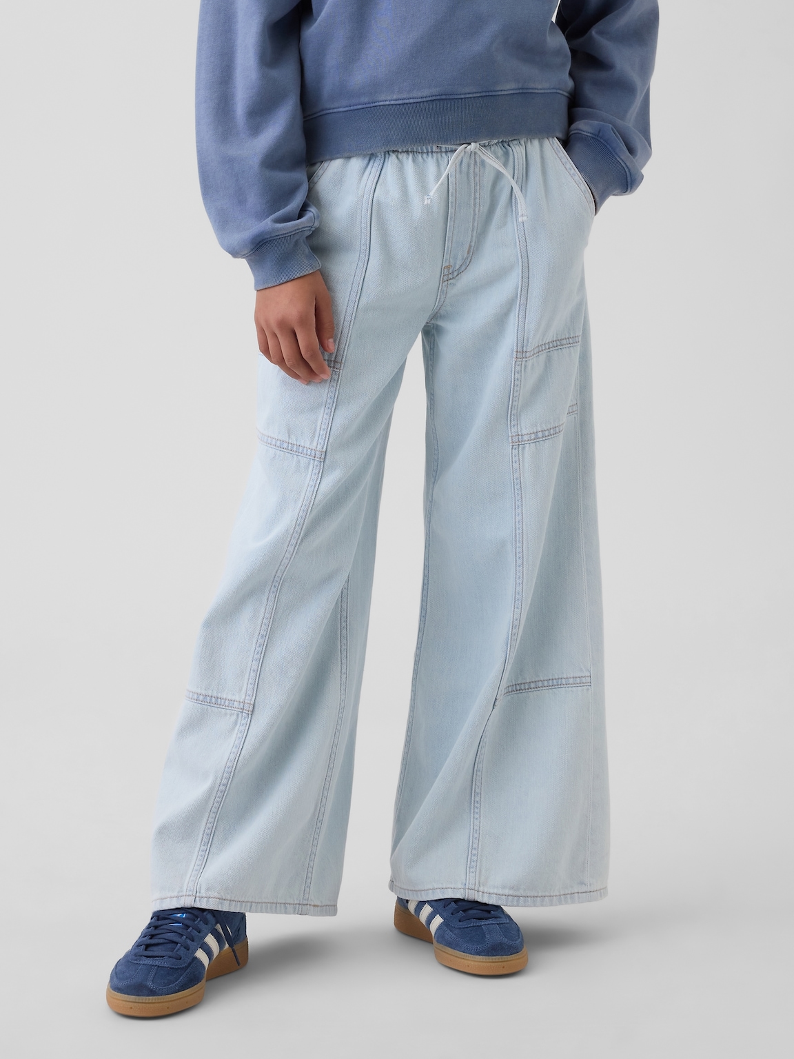 Kids Low Rise Easy Baggy Jeans