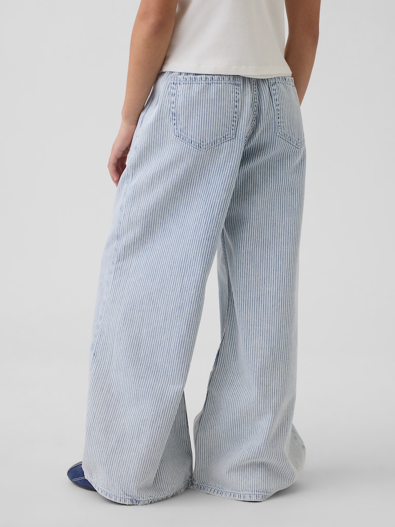 Kids Low Rise Baggy Jeans