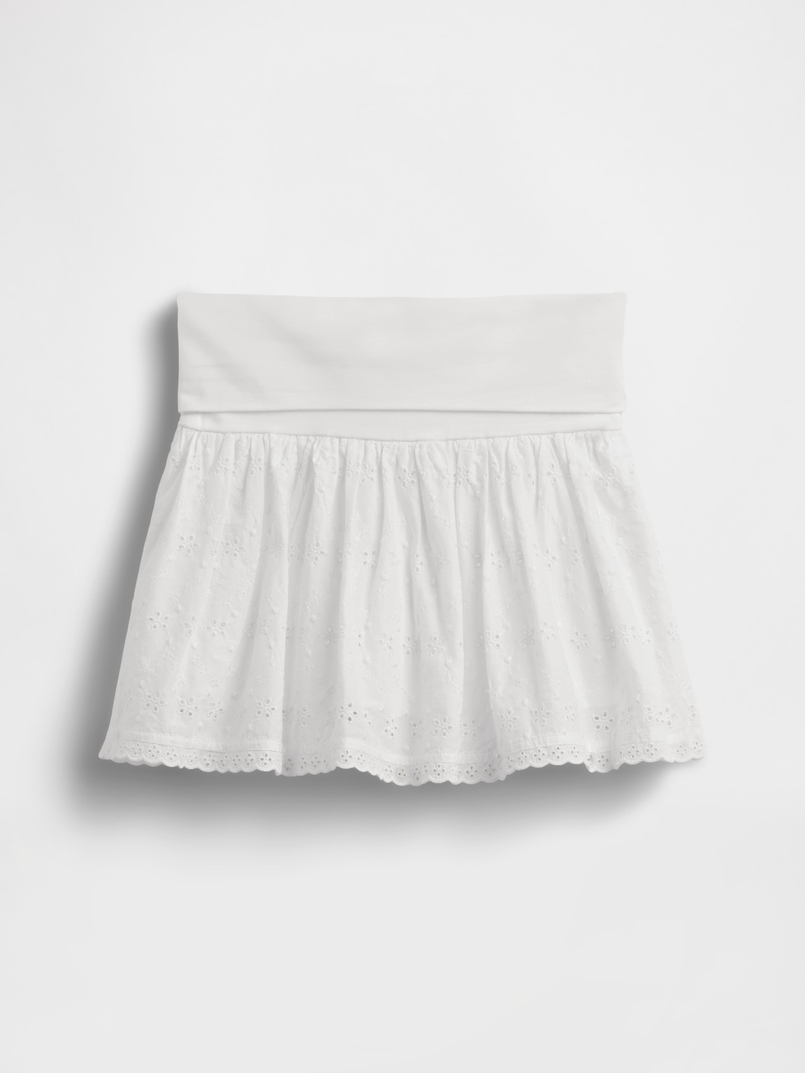Kids Eyelet Foldover Skort