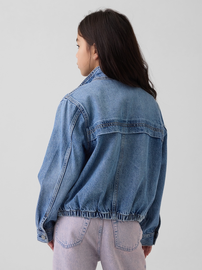 Kids Denim Utility Jacket