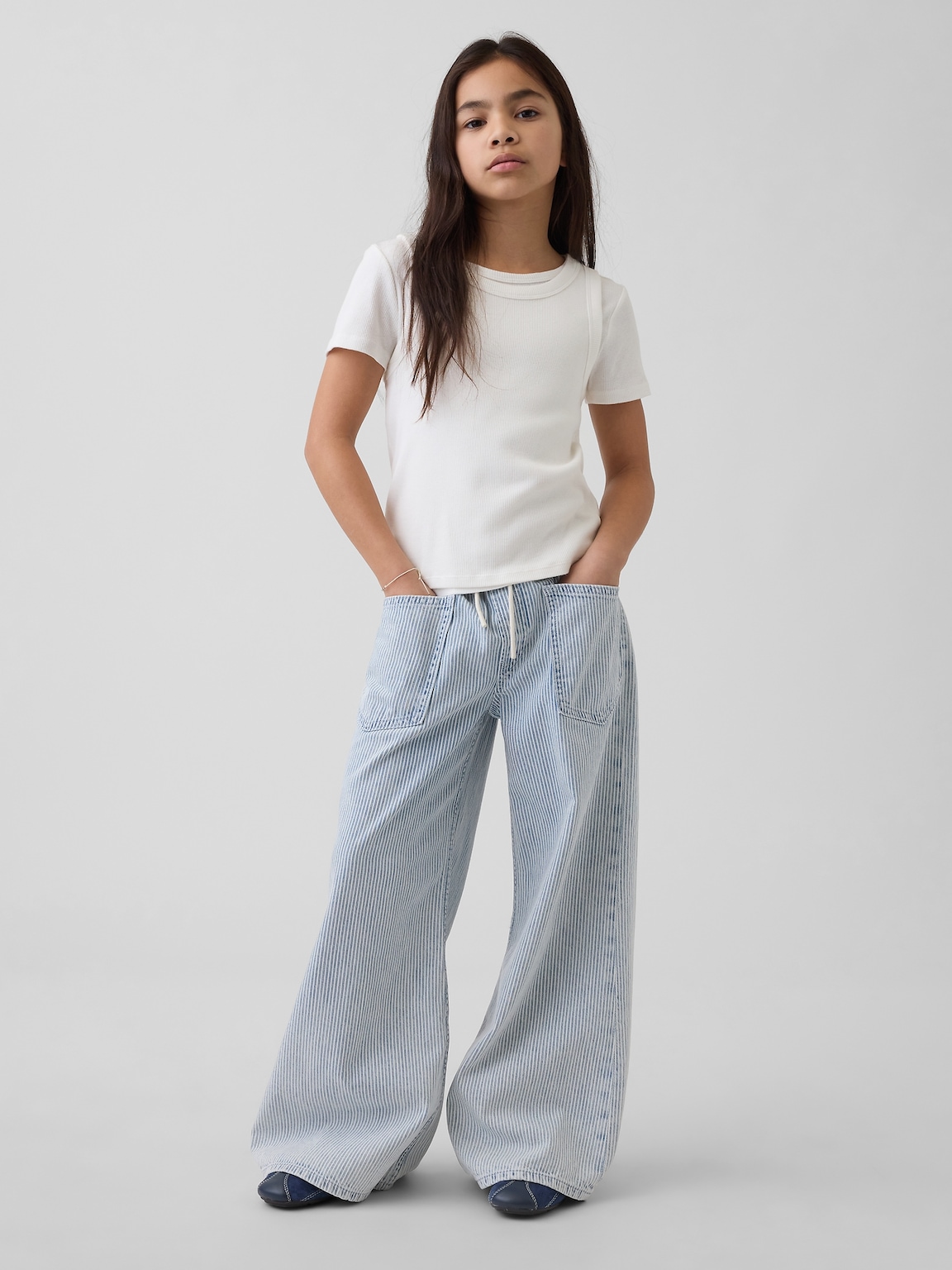Kids Low Rise Easy Baggy Jeans