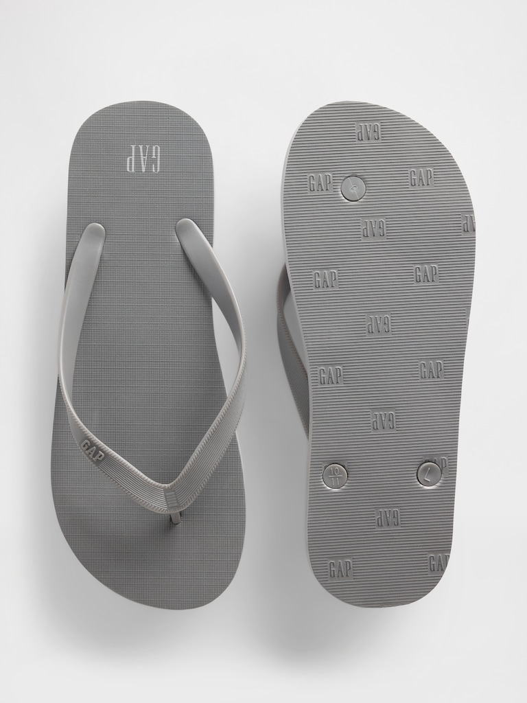 Gap Logo Flip Flops