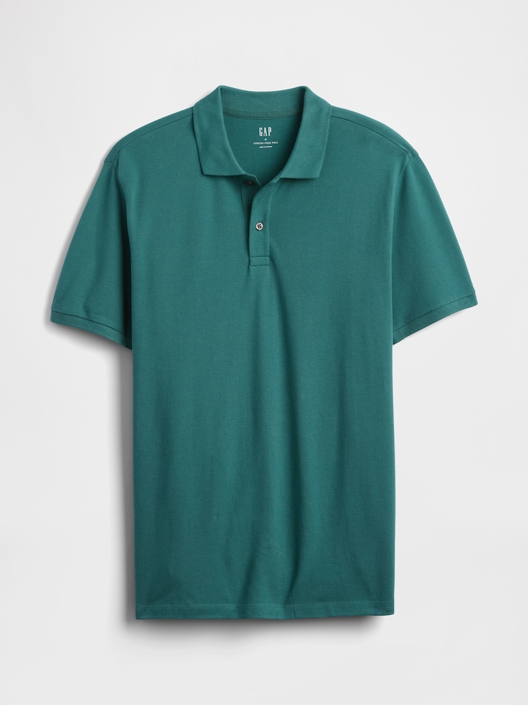 Stretch Pique Polo Shirt