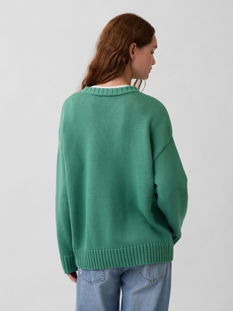 100% Cotton Oversized Sweater