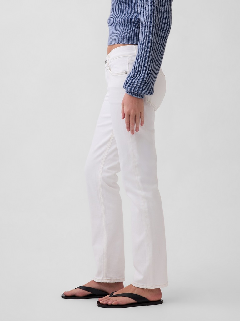 Low Rise '90s Slim Straight Jeans