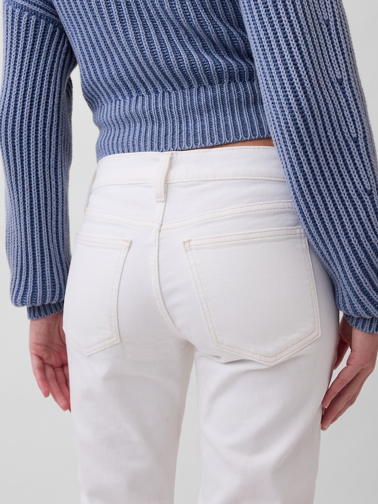 Low Rise '90s Slim Straight Jeans